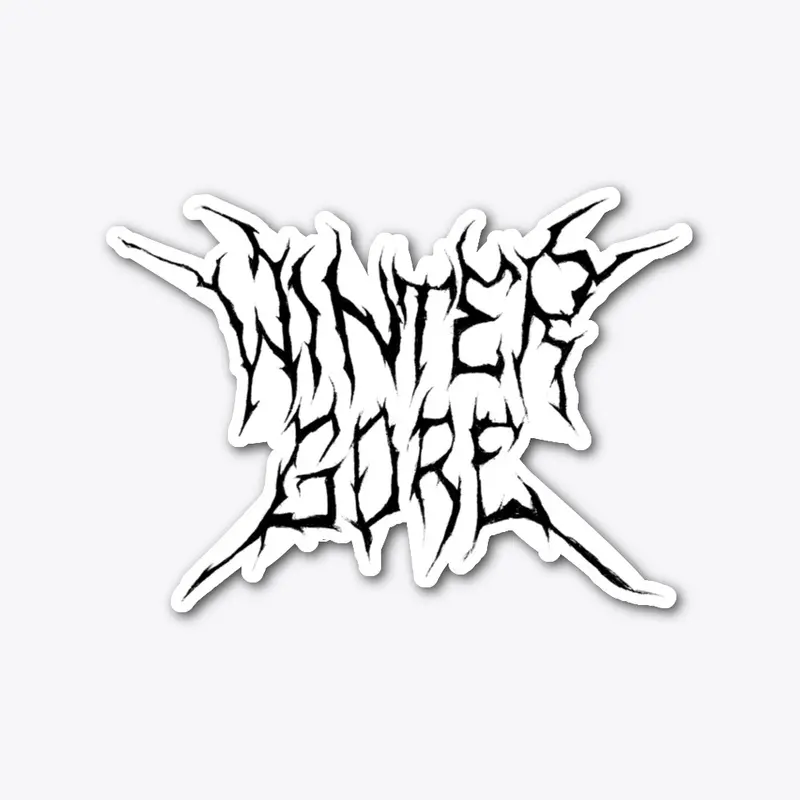 "WINTER GORE" STICKER